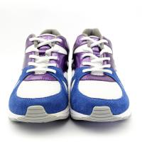 【赫升】特价时尚透气运动鞋女士增高鞋运动鞋增高6.5CM蓝白紫
