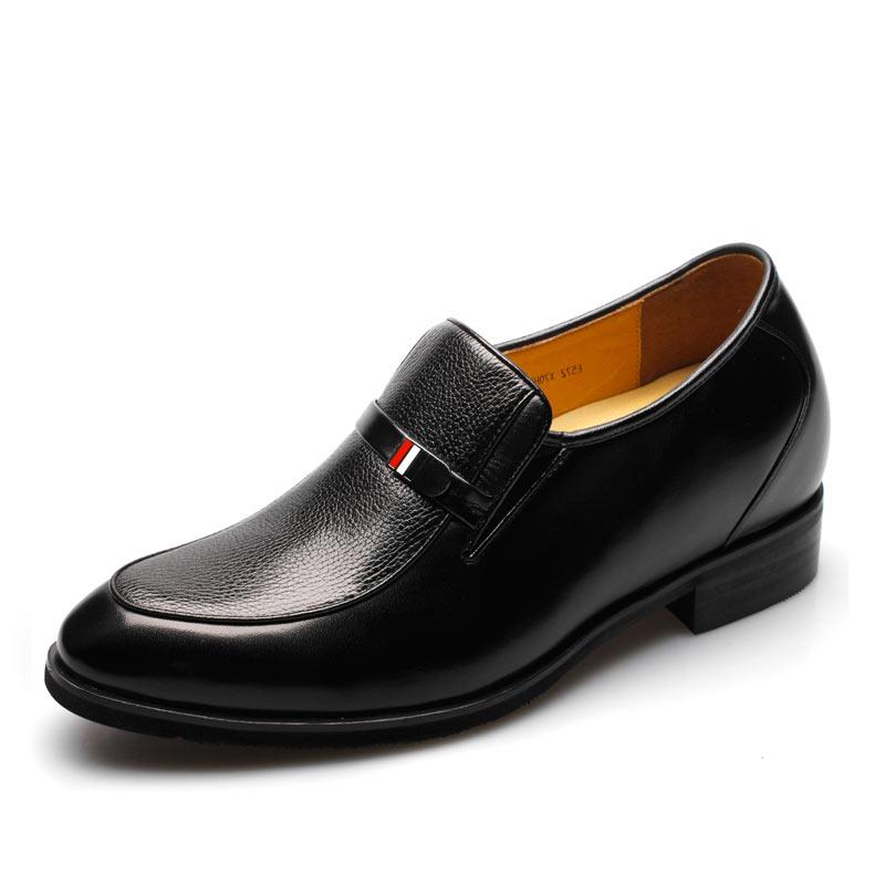 男士内增高鞋 正装鞋 内增高 黑色 商品货号：X70H77【何金昌】