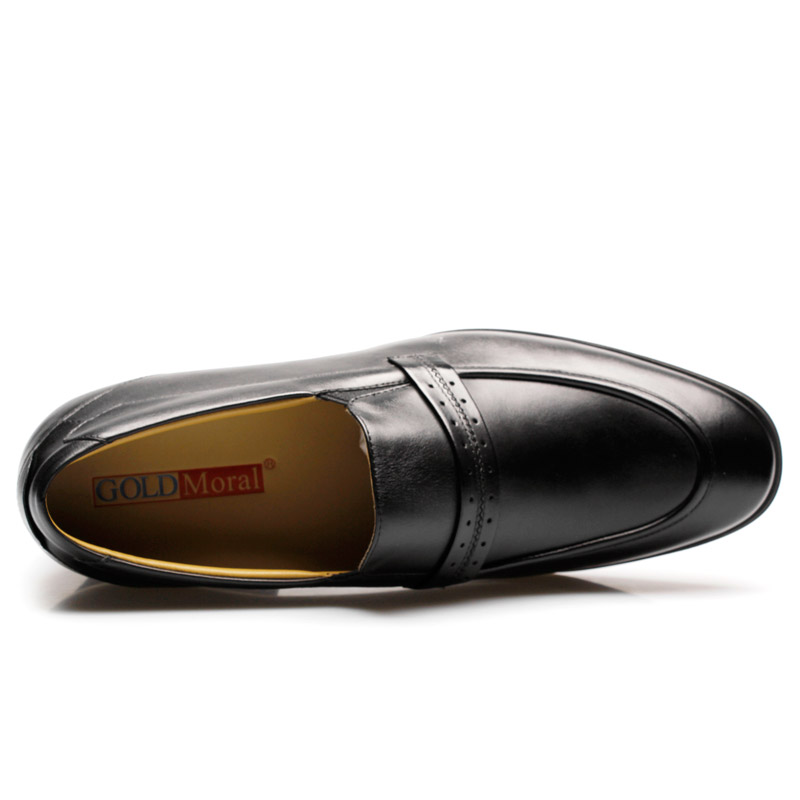  精品定制鞋 内增高7CM 黑色 商品货号：J236A52-1【金墨瑞】