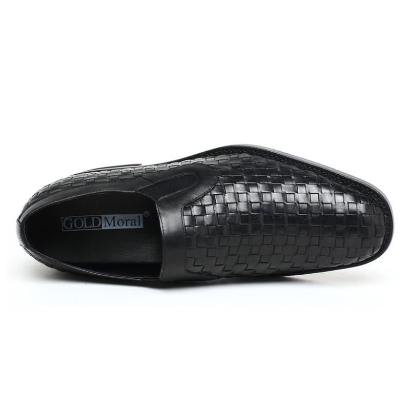  精品定制鞋 内增高7CM 黑色 商品货号：J52335K111D【金墨瑞】