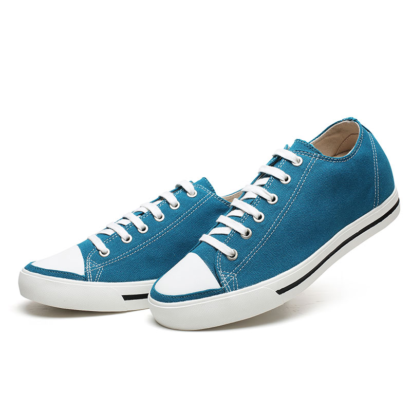 男士内增高鞋 日常休闲鞋 内增高6CM 蓝色 商品货号：H52C08K014D【促销】