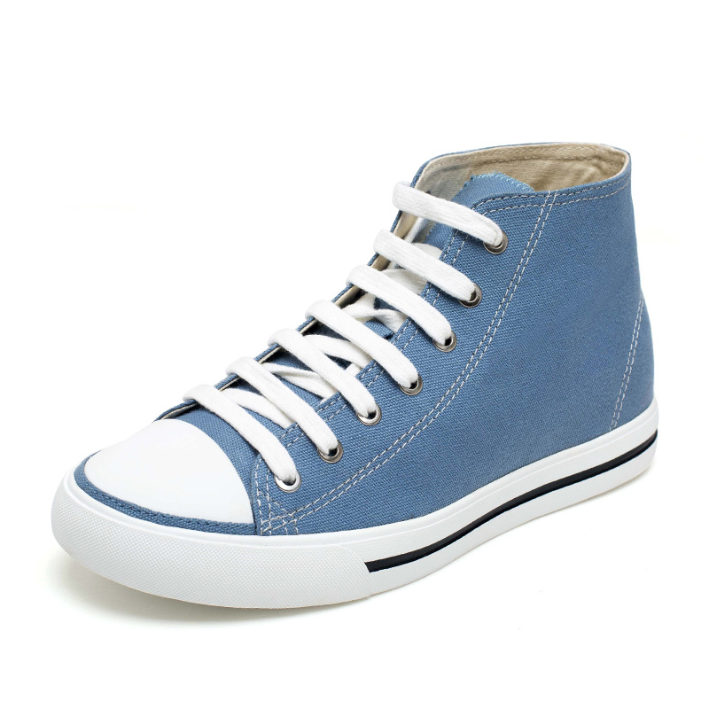 男士内增高鞋 日常休闲鞋 内增高6CM 蓝色 商品货号：H52B08K012D【何金昌】