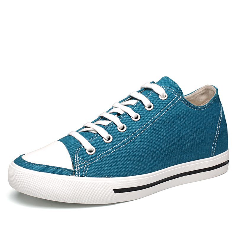 男士内增高鞋 日常休闲鞋 内增高6CM 蓝色 商品货号：H52C08K014D【促销】