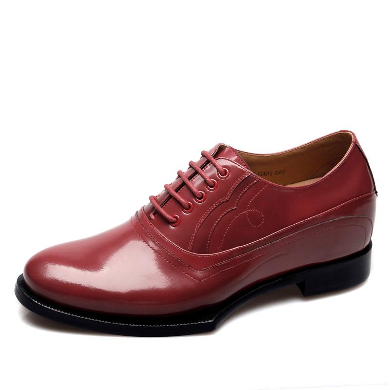  精品定制鞋 内增高7.5CM 红色 商品货号：218A29-3【金墨瑞】