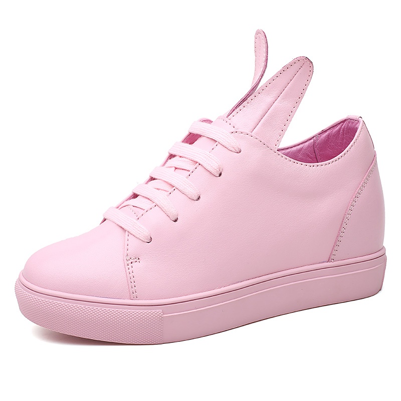 女士内增高鞋 单鞋 内增高8CM 粉色 商品货号：W82W115D381D【双11特价鞋】