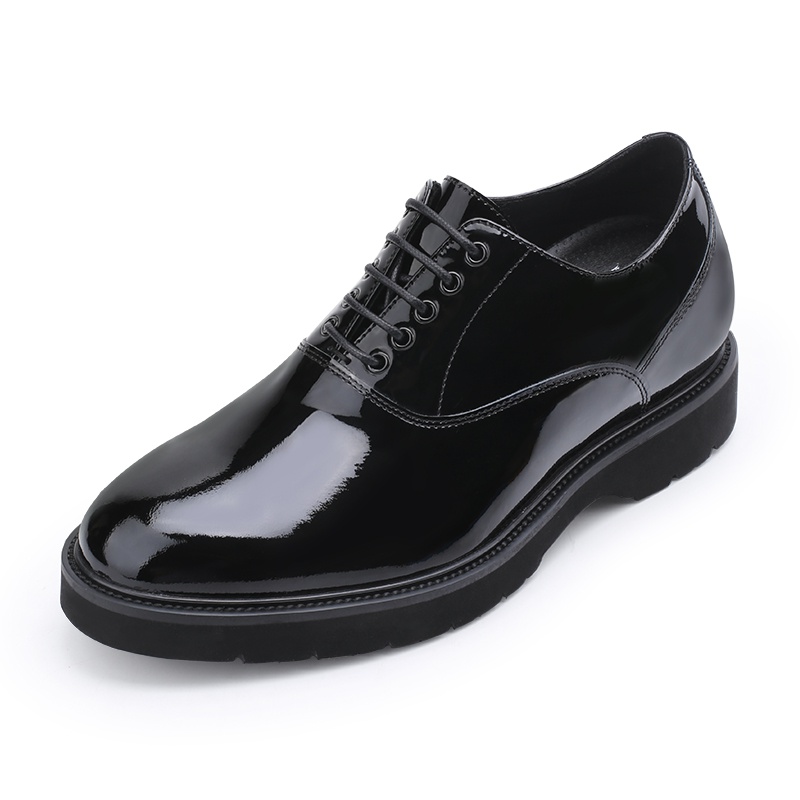 男士内增高鞋 正装鞋 内增高8CM 黑色 商品货号：C1D96E0011D【何金昌】
